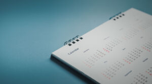 image of a paper calendar - How Often Should Churches Train Their Safety & Security Teams?