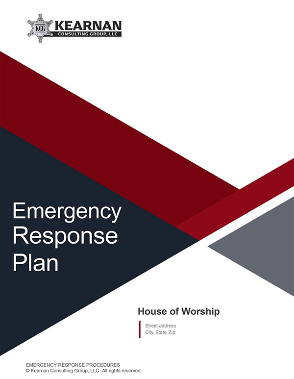 Emergency Response Plan - Kearnan Consulting Group - Church Security Solutions