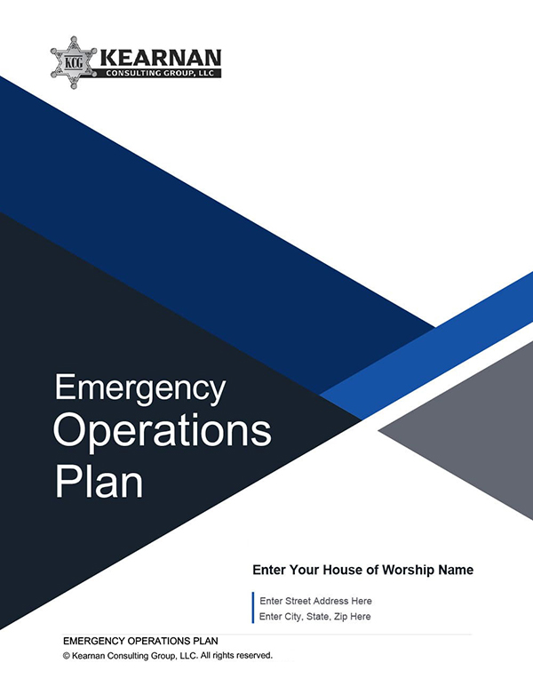 Emergency Operations Plan | House of Worship - Kearnan Consulting Group - Church Security Solutions