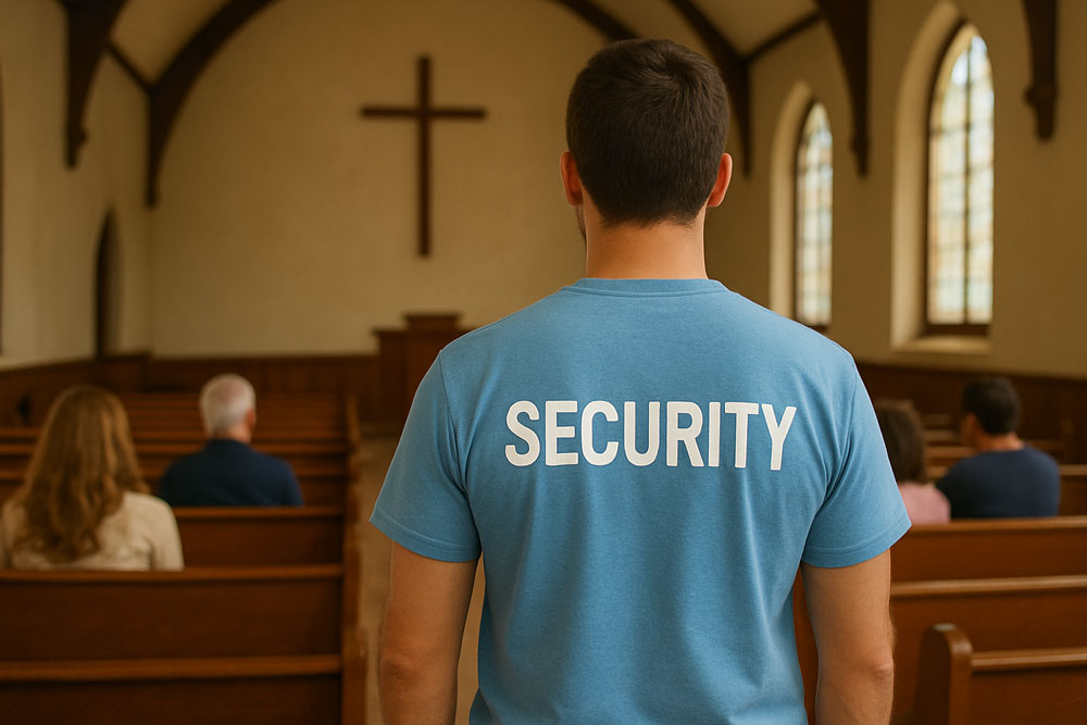 Church security volunteer